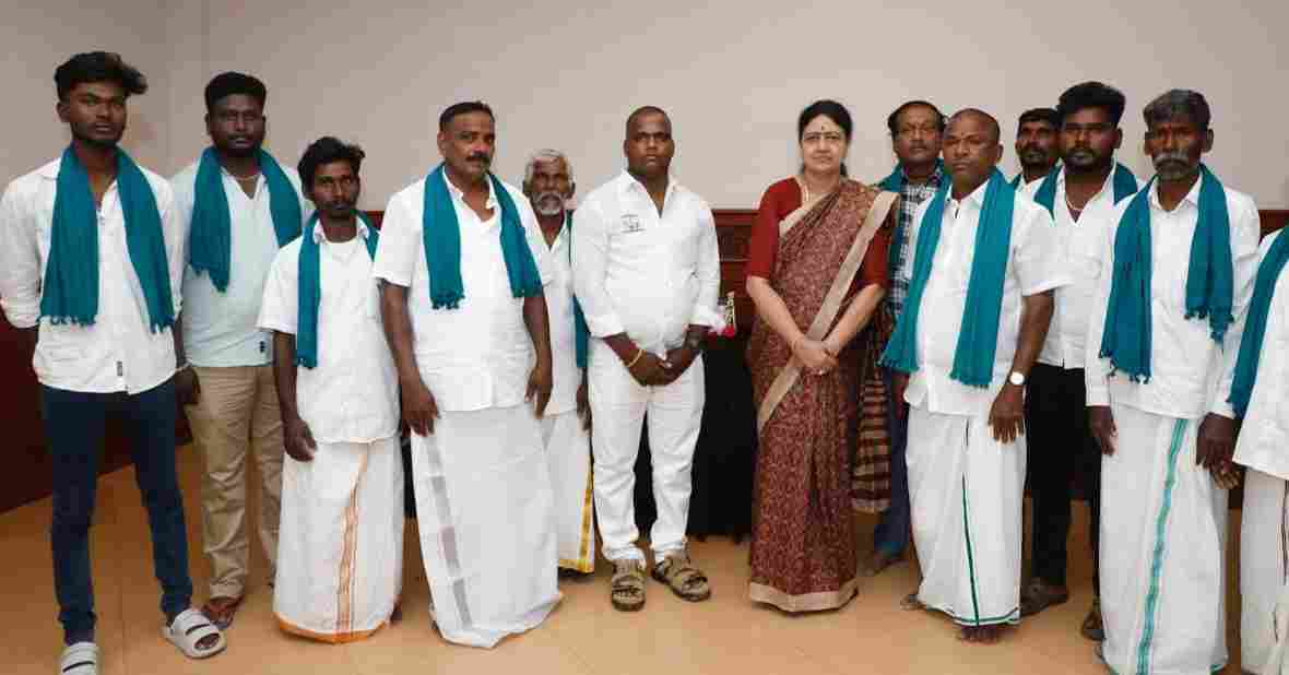 சசிகலாவின் புதிய கட்சிக்கு தமிழக உழவர் உழைப்பாளர் கட்சி ஆதரவு.