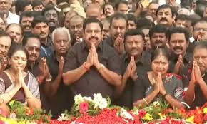 எம்.ஜி.ஆரின் 38-வது நினைவு நாள் - இபிஎஸ் மலர்தூவி மரியாதை