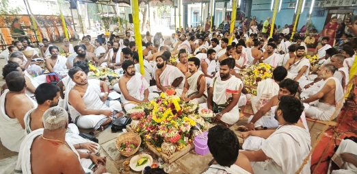 150 வேத விற்பன்னர்களின் அதிருத்ர மகா யக்ஞம் துவக்கம்