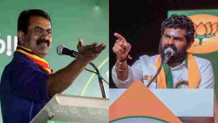 தம்பி அண்ணாமலை தமிழ் இனத்தின் மகன்: ராஜ்தாக்கரேவிற்கு சீமான் கண்டனம்!