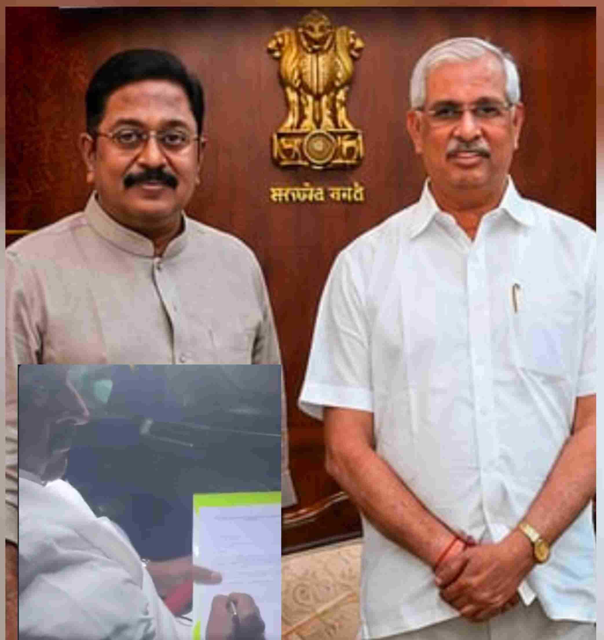 நள்ளிரவு பரபரப்பு... காணாமல் போன அமமுக எம் எல் ஏ கவர்னர் முன் ஆஜர் 